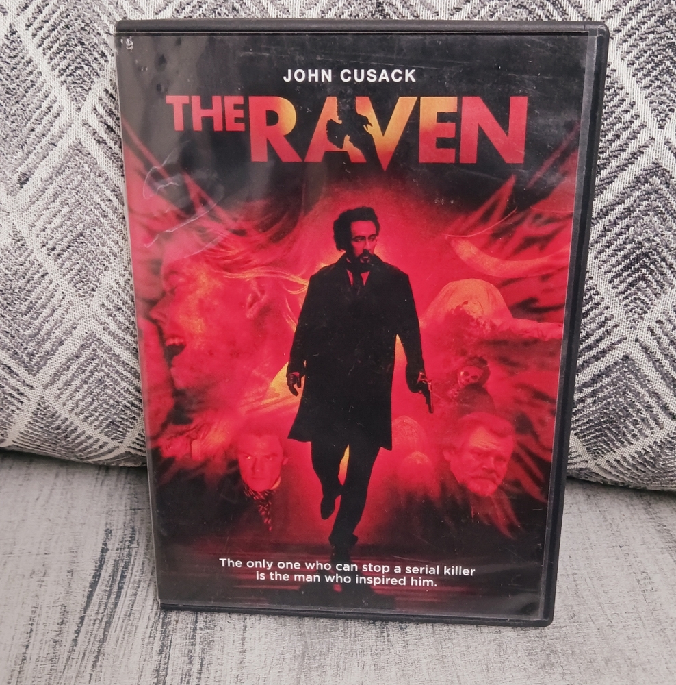 The Raven DVD - Source Unknown - Red and Black Cover